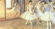 Edgar Degas Dance Greenroom Sweden oil painting artist